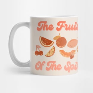 The Fruits of The Spirit - Christian Bible Verse Design Mug